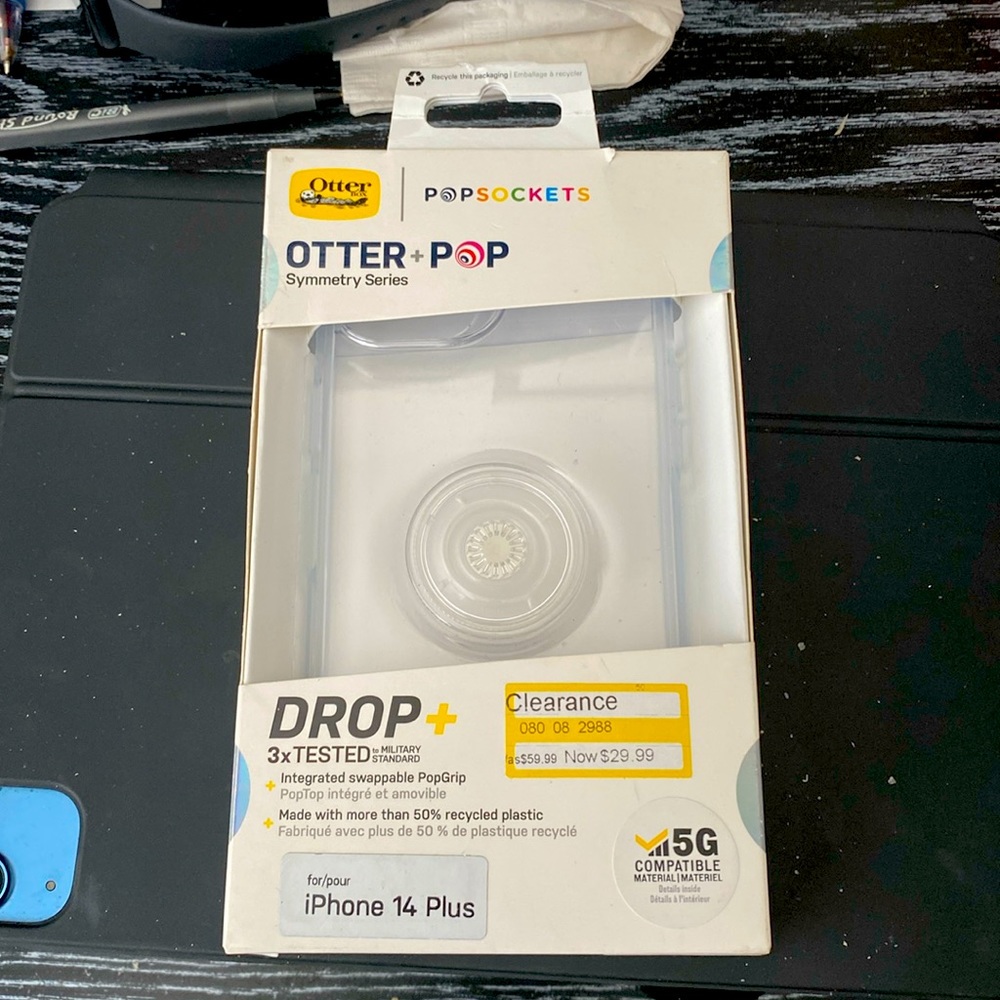 OtterBox- Symmetry Series + Pop IPHONE 14 ProMax- New Factory Package-MagSafe
